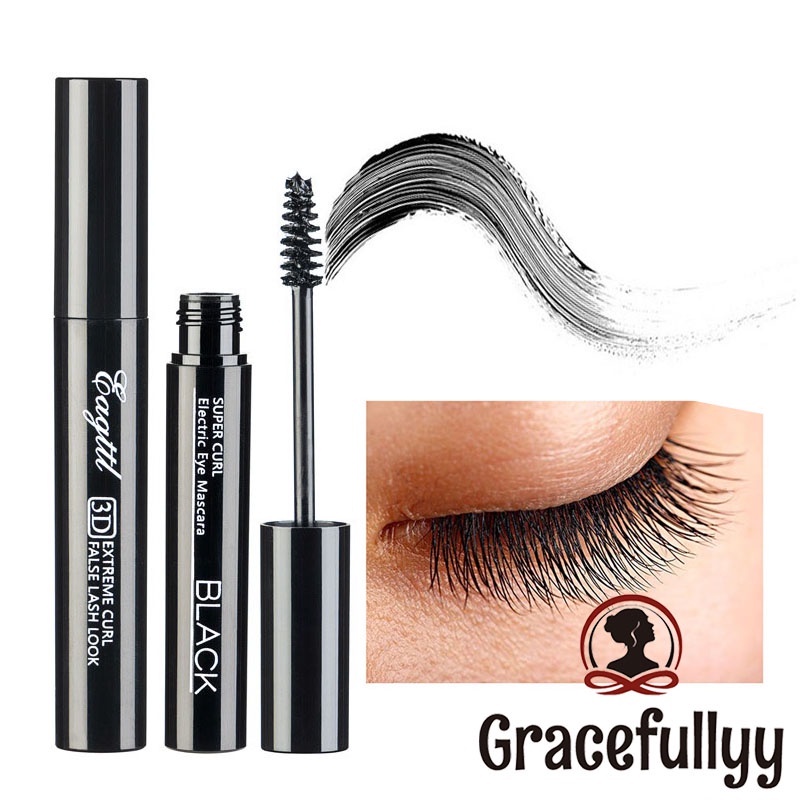 [COD]LAMEILA Eye Mascara Electric Eye Rotary Brush Anti Air/ Maskara 3D Waterproof Tahan Lama/ Pelentik Bulu Mata Korea -GY