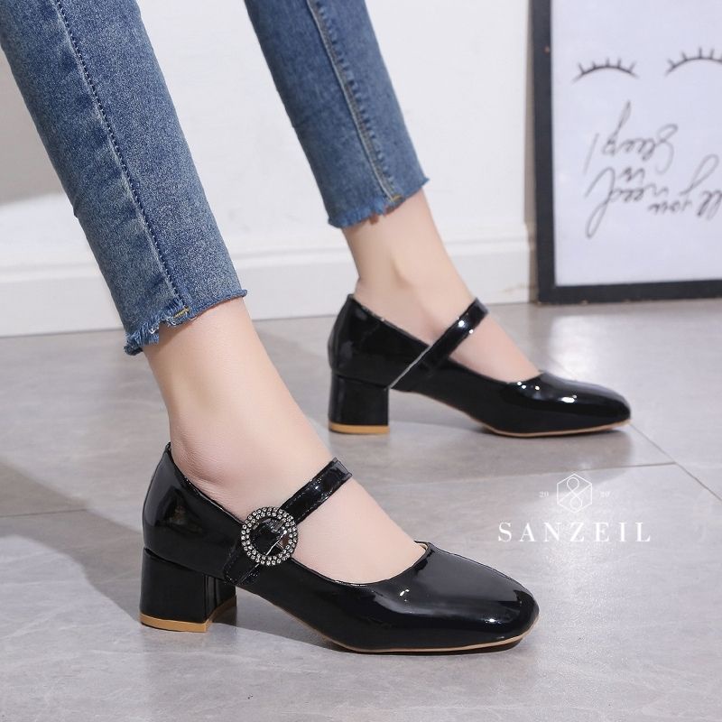 Sepatu Pansus Wanita GO2040 Sepatu Loafers