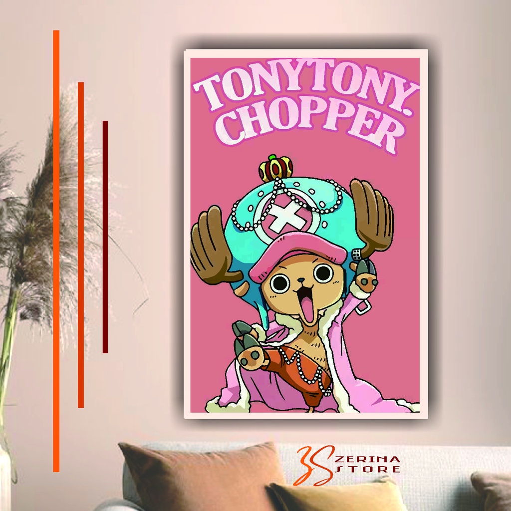 HIASAN DINDING KAYU WALL DECOR CHOPPER ONE PIECE ANIME