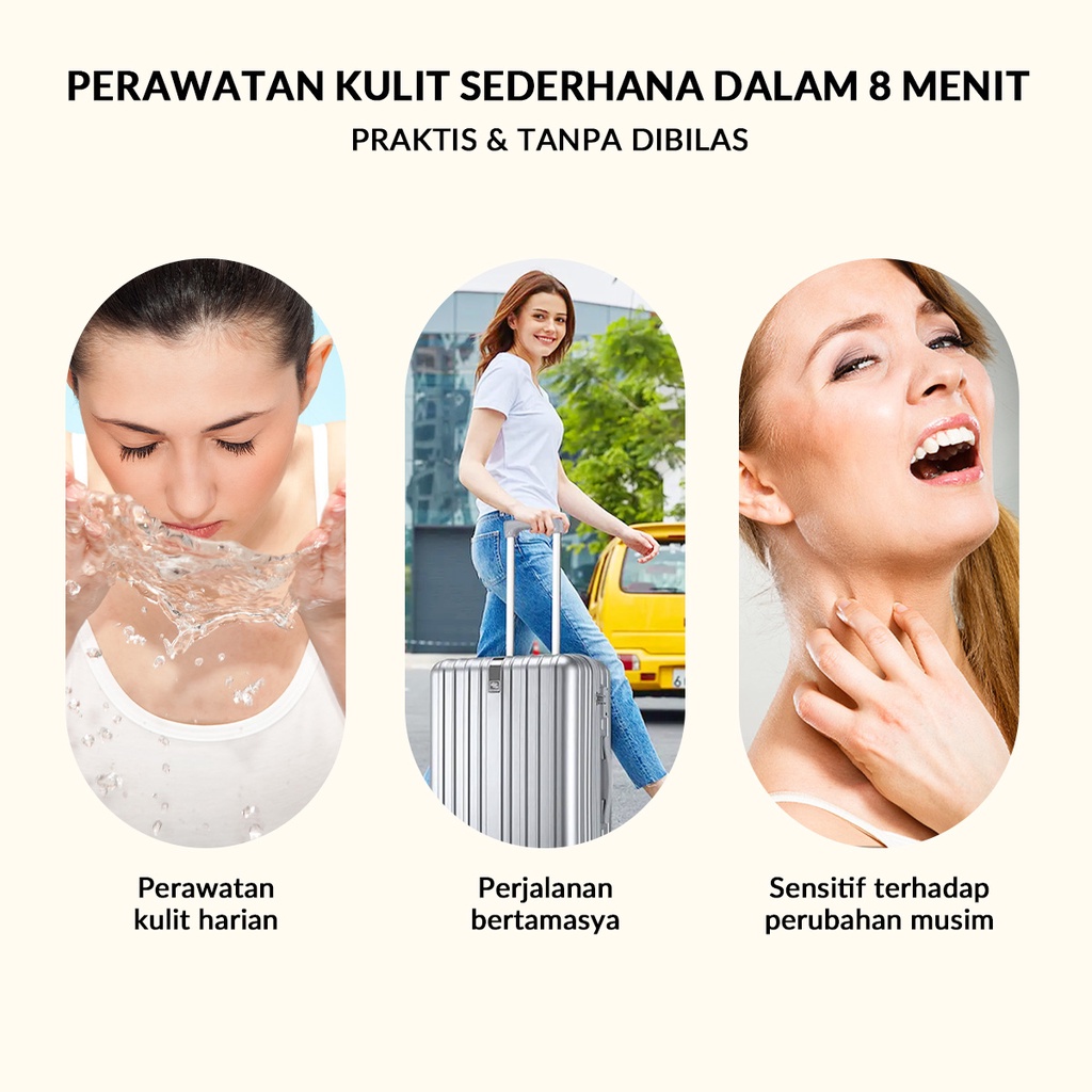 | LB | BIOAQUA Masker Wajah Cereal Sheet Mask Face Mask 25ml Masker Muka Glowing Rice-Milk/Oat/Red Bean/Com Protein/Soybean Whitening &amp; Firming &amp; Delicate Skin &amp; Brightening &amp; Moisturizing Masker Organik BIOAQUA / Sheetmaask Nourish 28ml Masker bioaqua