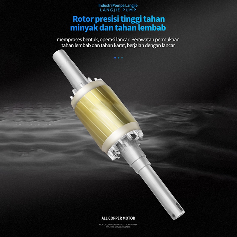 Pompa penguat tekanan air otomatis / Rumah tangga 100W /Keran pompa booster otomatis 200V