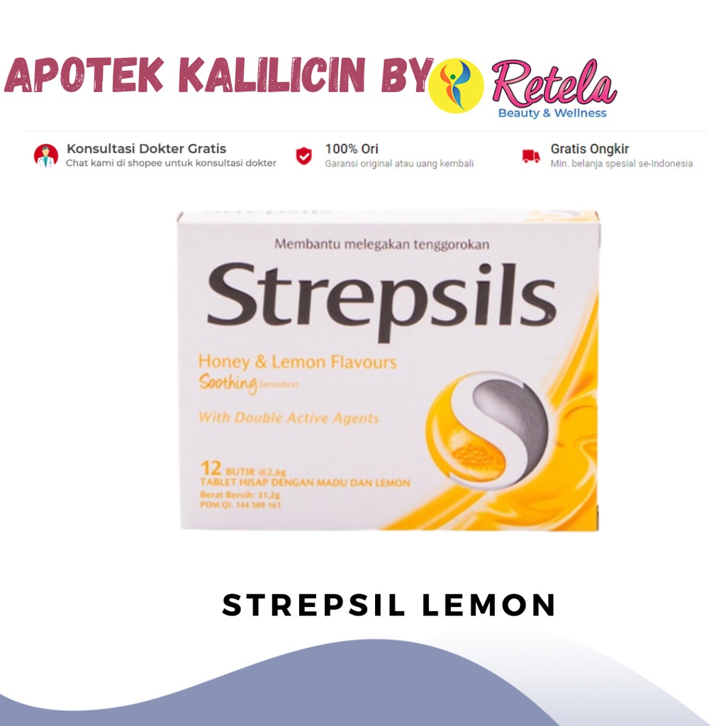 

Strepsil Honey Lemon