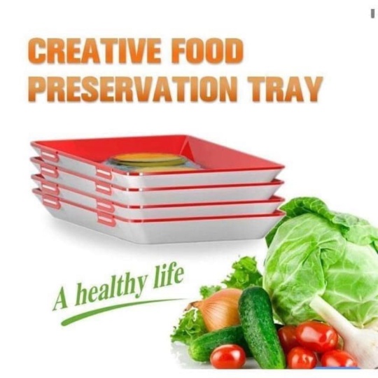 

Dijual Creative Food Preservation Tray Official Original Product. Berkualitas