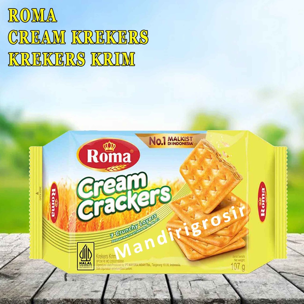 Malkist *Roma * Cream Crackers * 107g