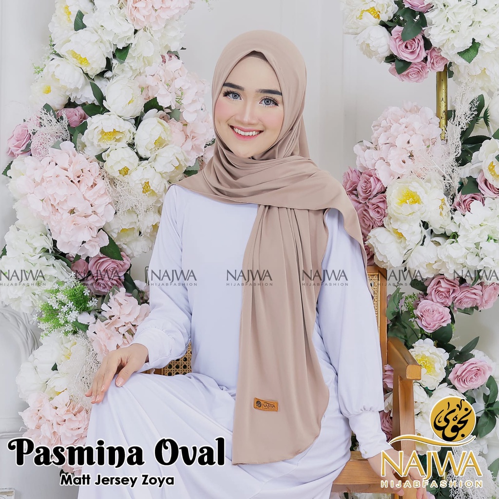 Pashmina Oval Jersey Zoya Size 180 x 75