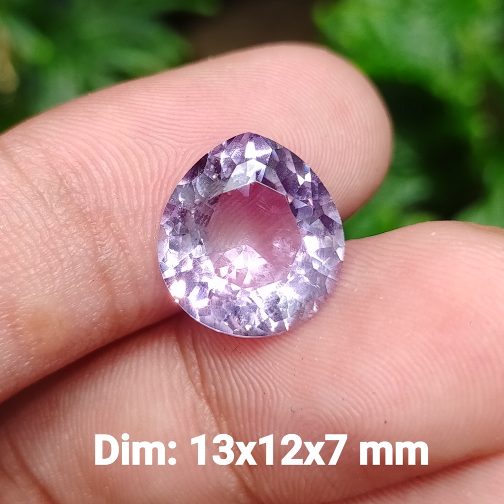 BATU KECUBUNG UNGU MUDA TETES AIR NATURAL cek batu lainnya jenis ruby wulung bacan akik zamrud katil