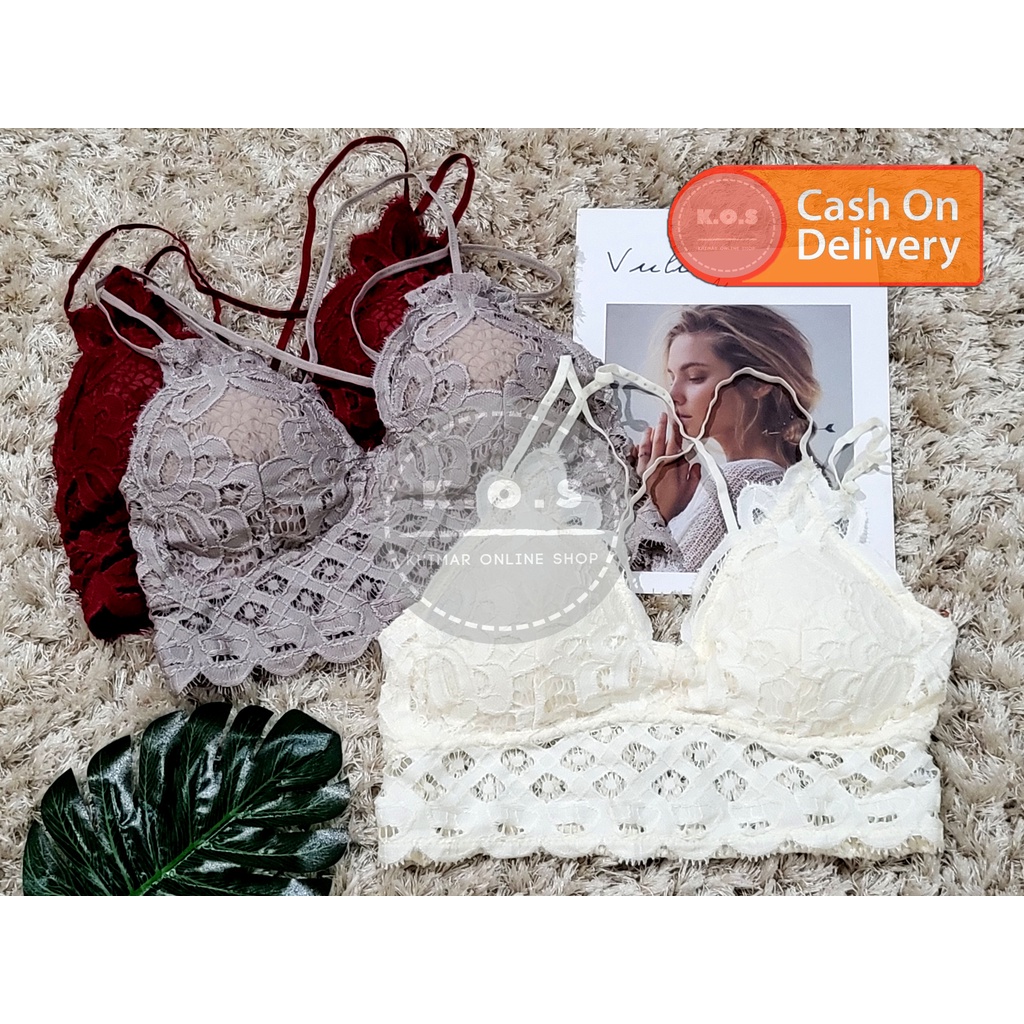 ATASAN BRA TANKTOPBRA BH RENDA CANTIK SIZE S,M,L