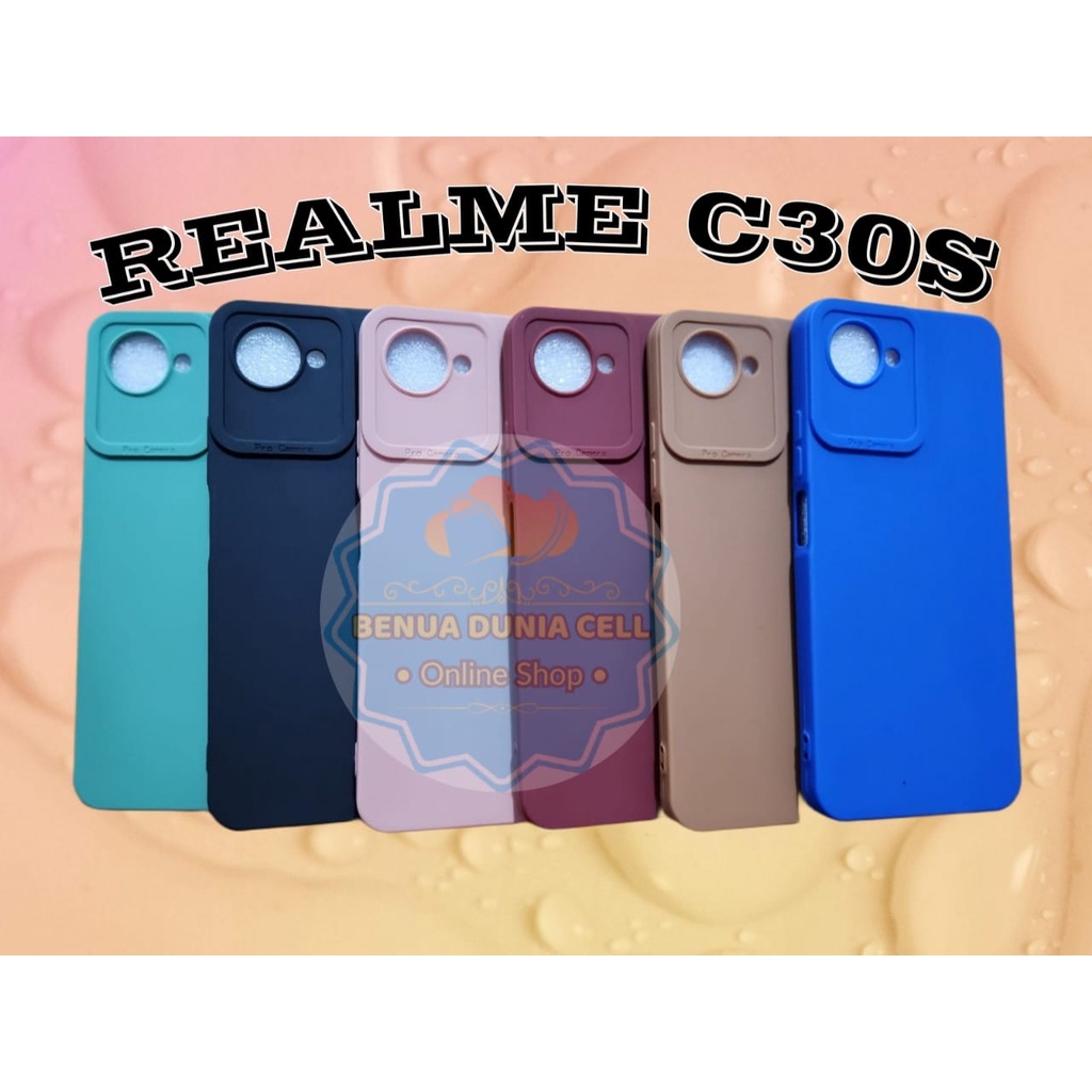 REALME C30S REAL SOFTCASE PRO KAMERA REALME C30S REAL - BDC