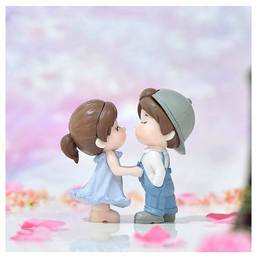 Miniature Lover Figures - Lovers Couple Figurines #41 (2pcs)