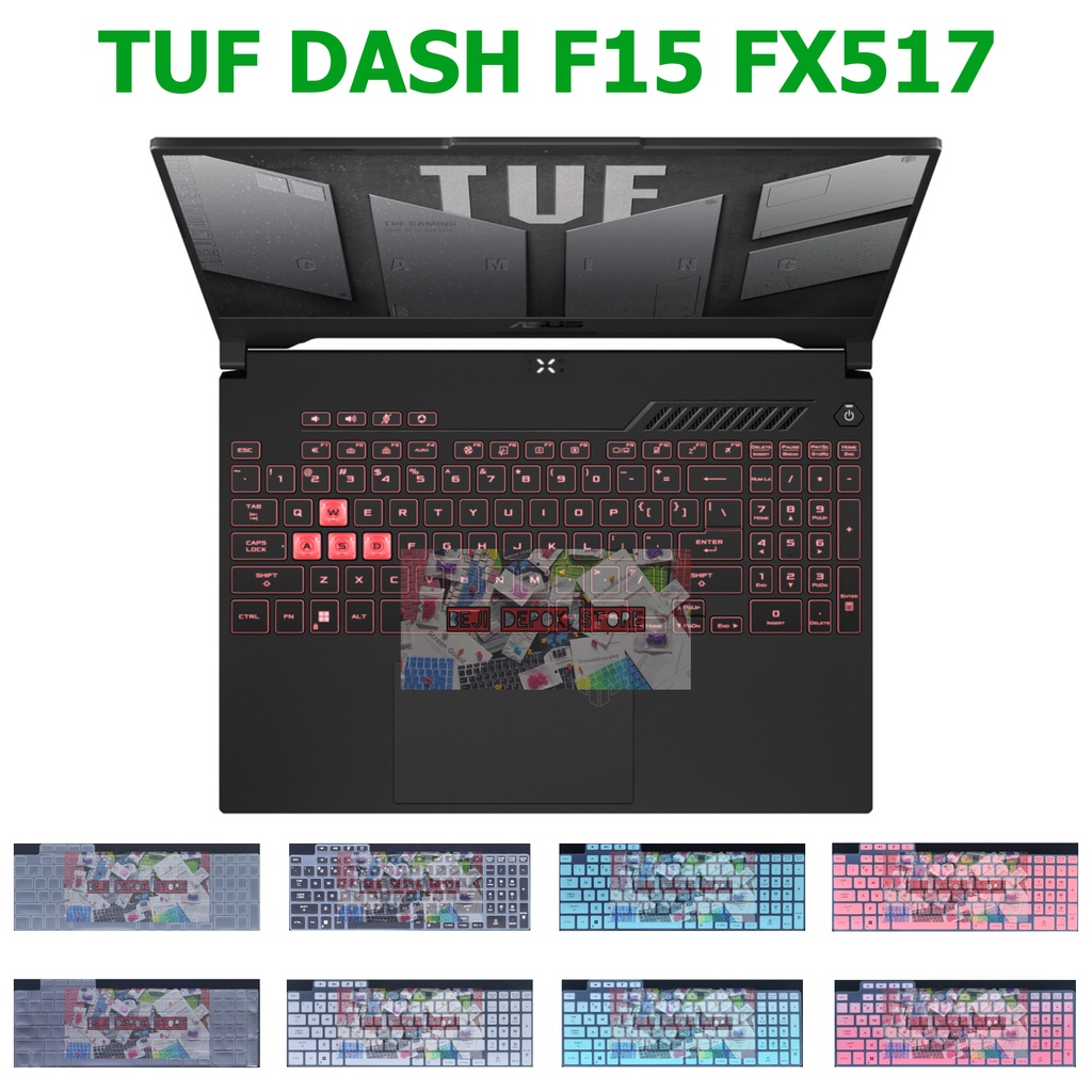 Keyboard Protector Asus TUF Dash F15 FX517 2022