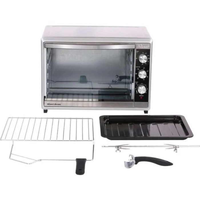 Oxone Oven Listrik Stainless 52 Liter Ox-899Rcs