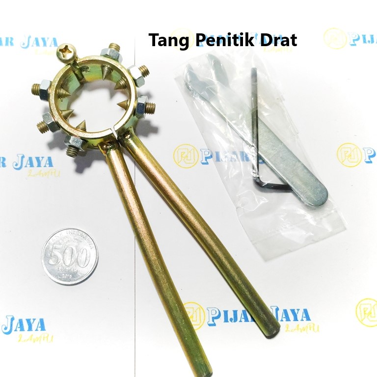 Tang Titik Penitik Drat Ulir Lampu LED LHE E27