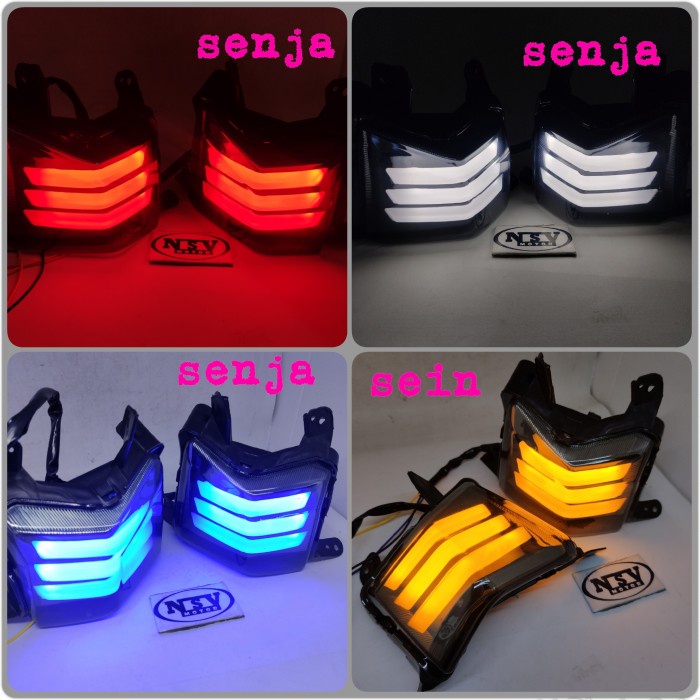 LAMPU SEN DEPAN NMAX LED SEN NMAX LAMA VARIASI LAMPU SEN NMAX OLD LAMA