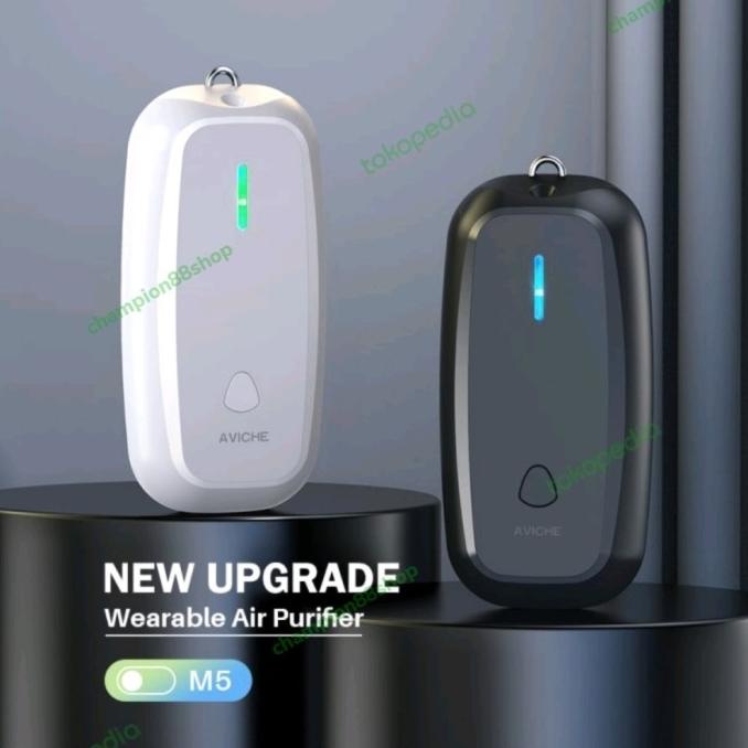 Kalung Air Purifier Aviche M5 Newest Upgraded Technology Anti Virus Pojokmartt