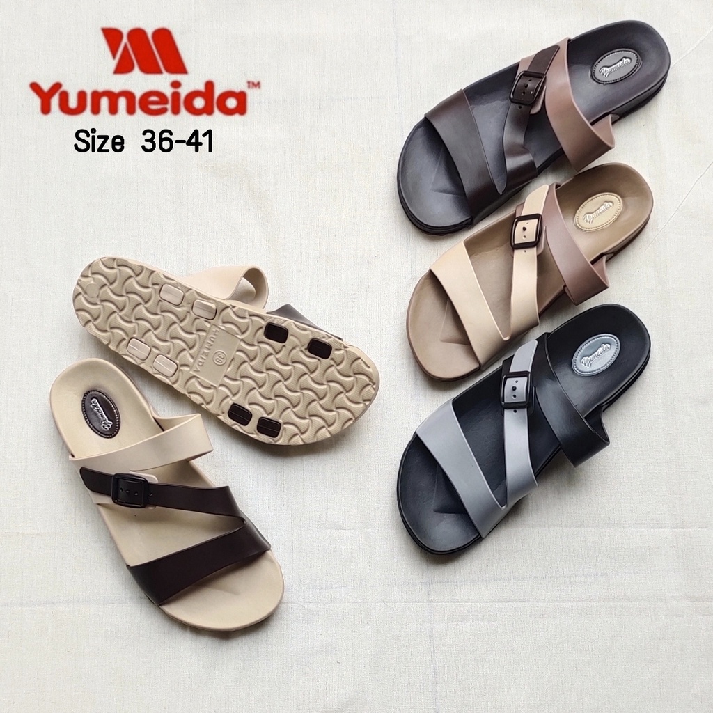 Selop sandal wanita sendal perempuan Yumeida LD-7121 Ukuran 36-41