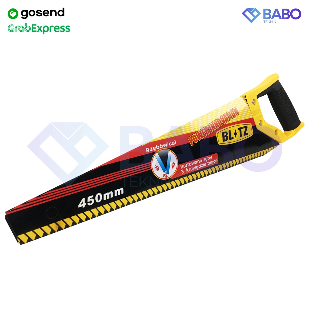 Gergaji Gorok Kayu Blitz 18" / Graji Tangan / Hand Saw