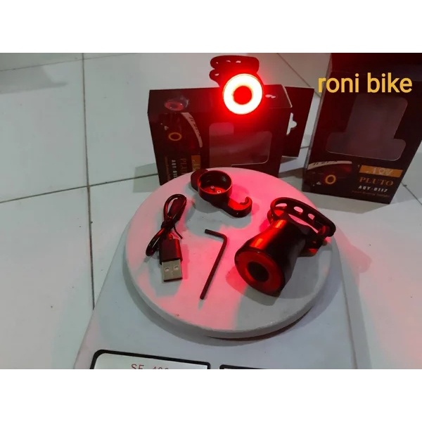 Lampu sepeda Smart Braking Taillight