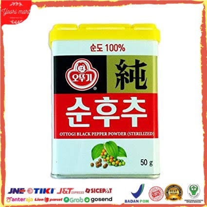 

OTTOGI BLACKPEPPER 50GR MADE IN KOREA