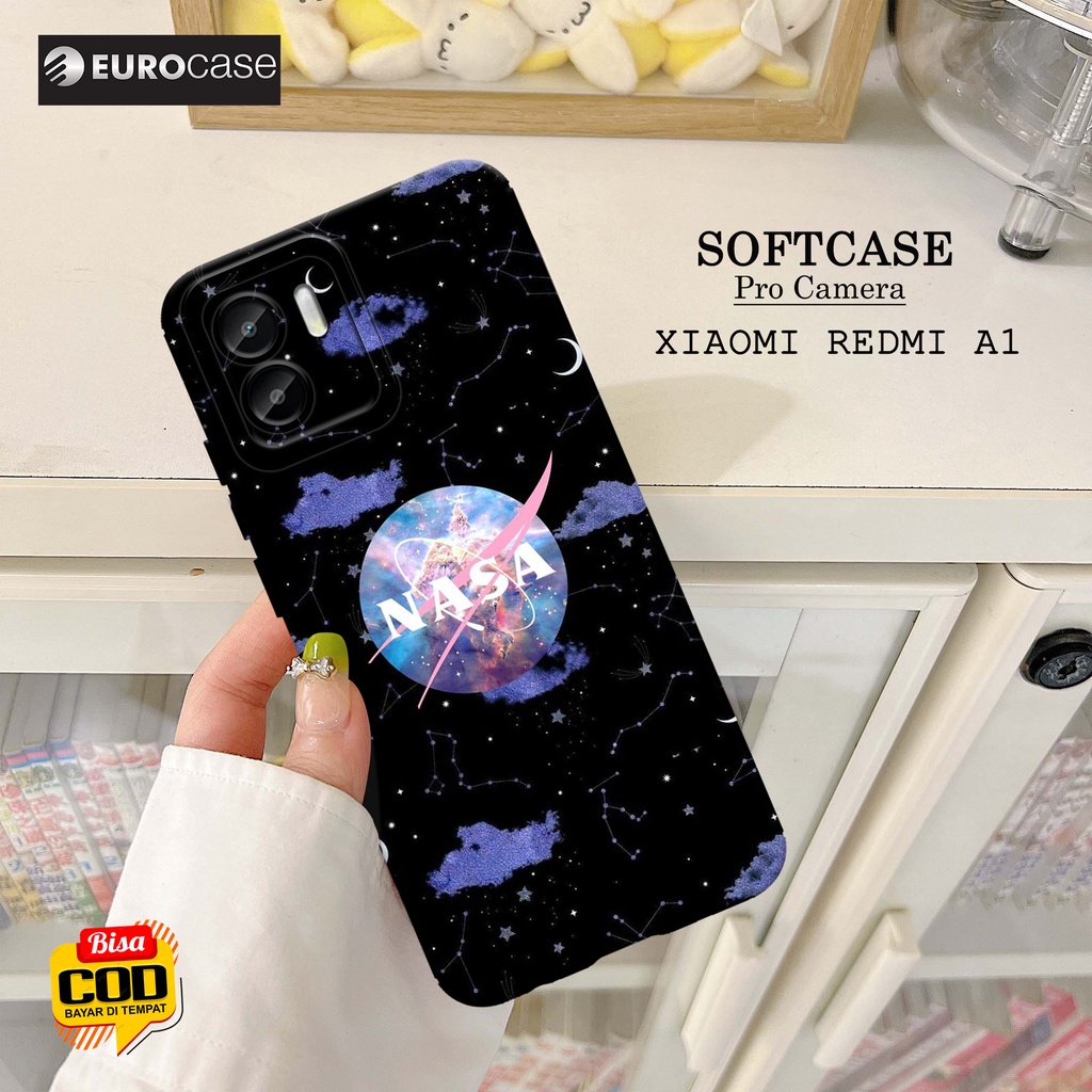 Case Hp Xiaomi Redmi A1 2022 Terbaru - Fashion Case ASTRONOT NASA - Casing Xiaomi Redmi A1 Terbaru -