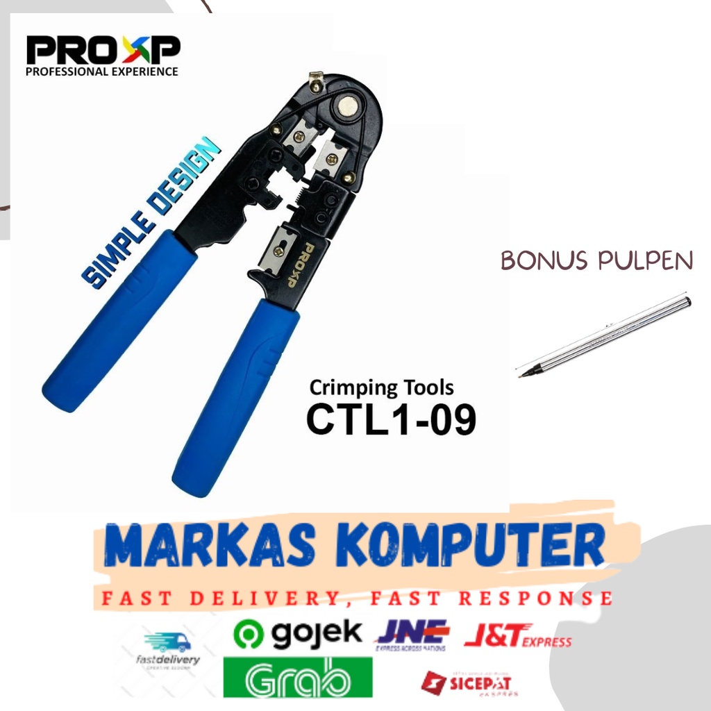 Crimping Tool RJ45 Tang Krimping Tools RJ 45 Proxp CTL1-09