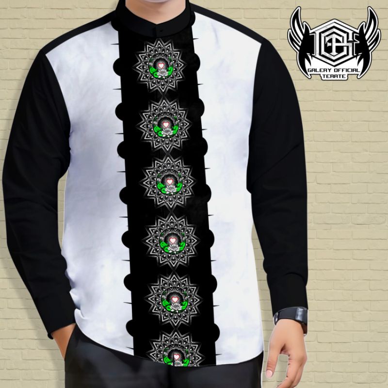 BAJU KOKO PSHT FULL PRINTING LENGAN PANJANG BAJU KOKO SH TERATE BAJU KOKO PRIA BAJU KOKO PRINTING PS