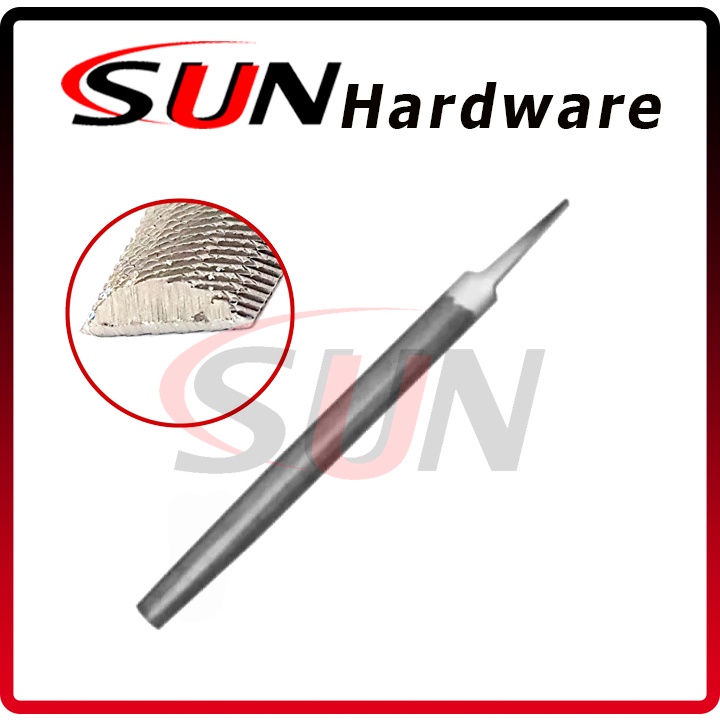 Kikir Besi Setengah Bulat 8 Inch 20 Cm Kasar 2 Sisi Bengkel Flat Round File