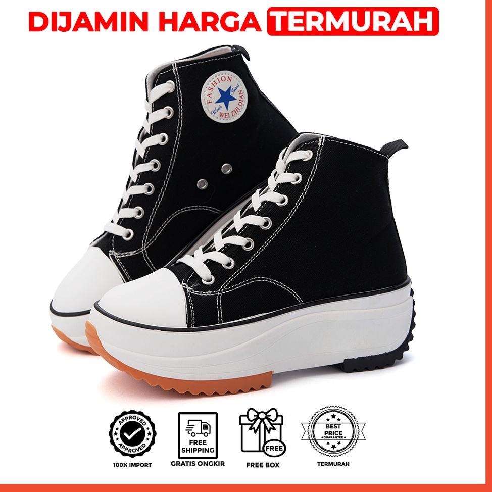 PALING LARIS US ARMY SEPATU WANITA BOOTS RUN HIKE SNEAKERS FASHION KOREAN STYLE - LX560