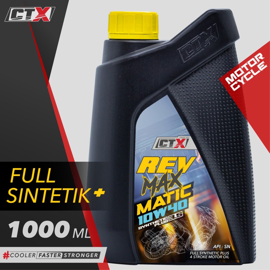 CTX Rev Max Matic 10w40 - Oli Full Sintetik Motor Matic
