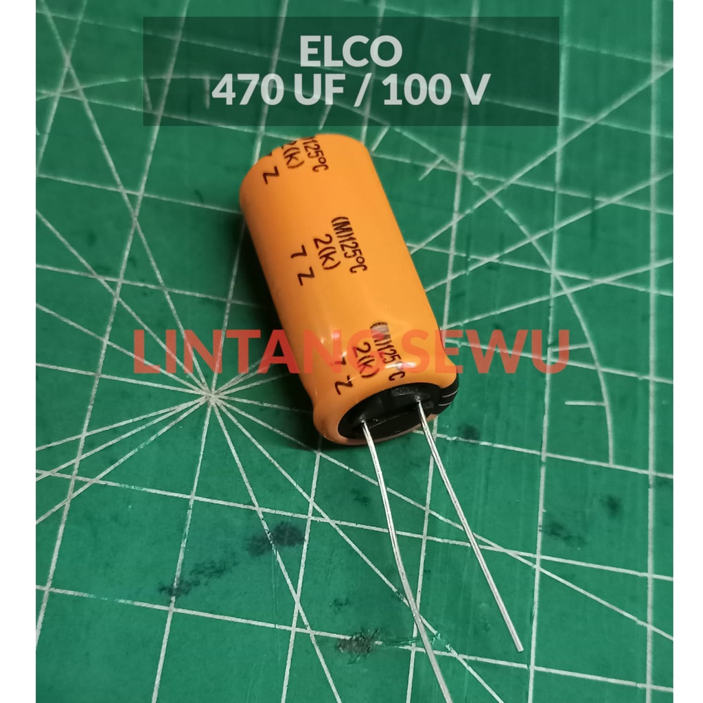 ELKO 470 MIKRO 100 VOLT ELCO 470UF 100V