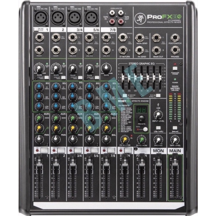 Mix Mixer Mackie Pro Fx 8 V2 (Original)