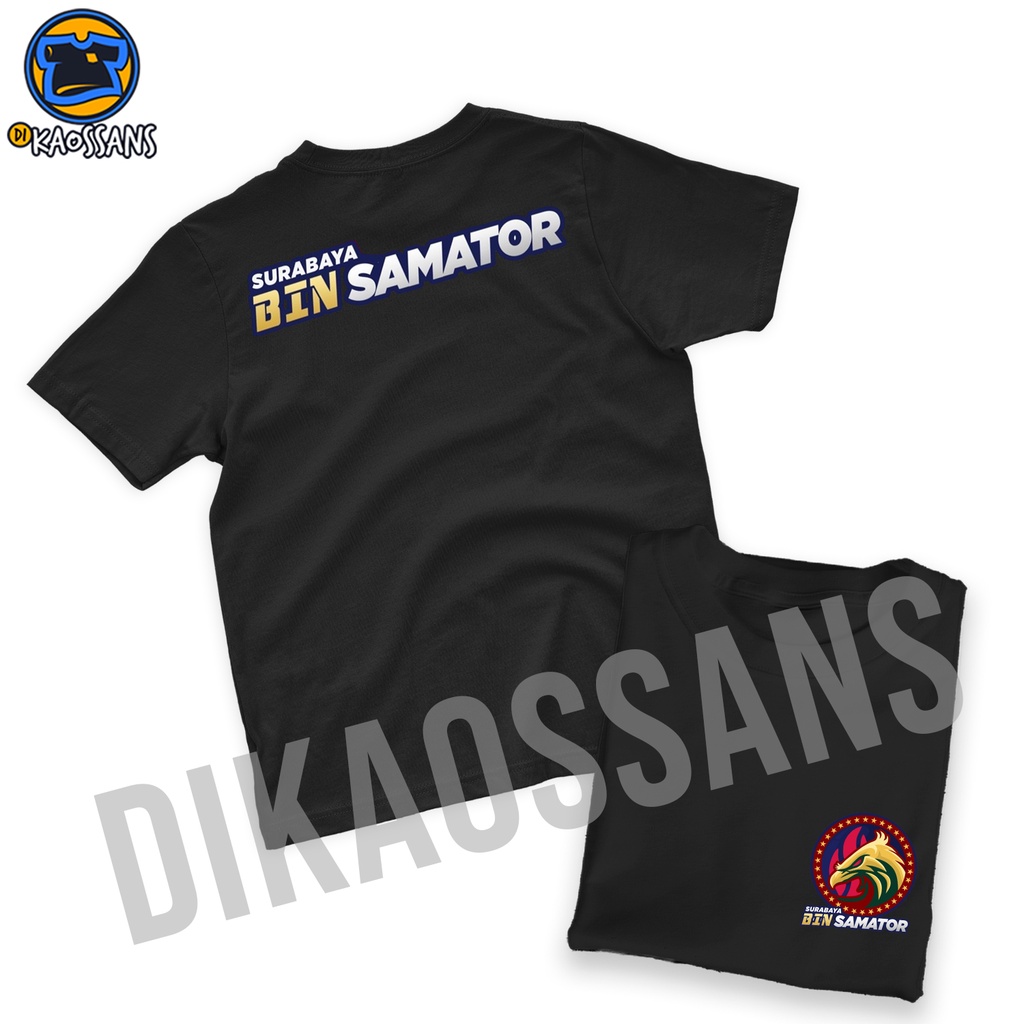 Kaos SURABAYA BIN SAMATOR CLUB Tshirt baju distro cotton combed 30s UNISEX CLUB BOLA VOLI SURABAYA P