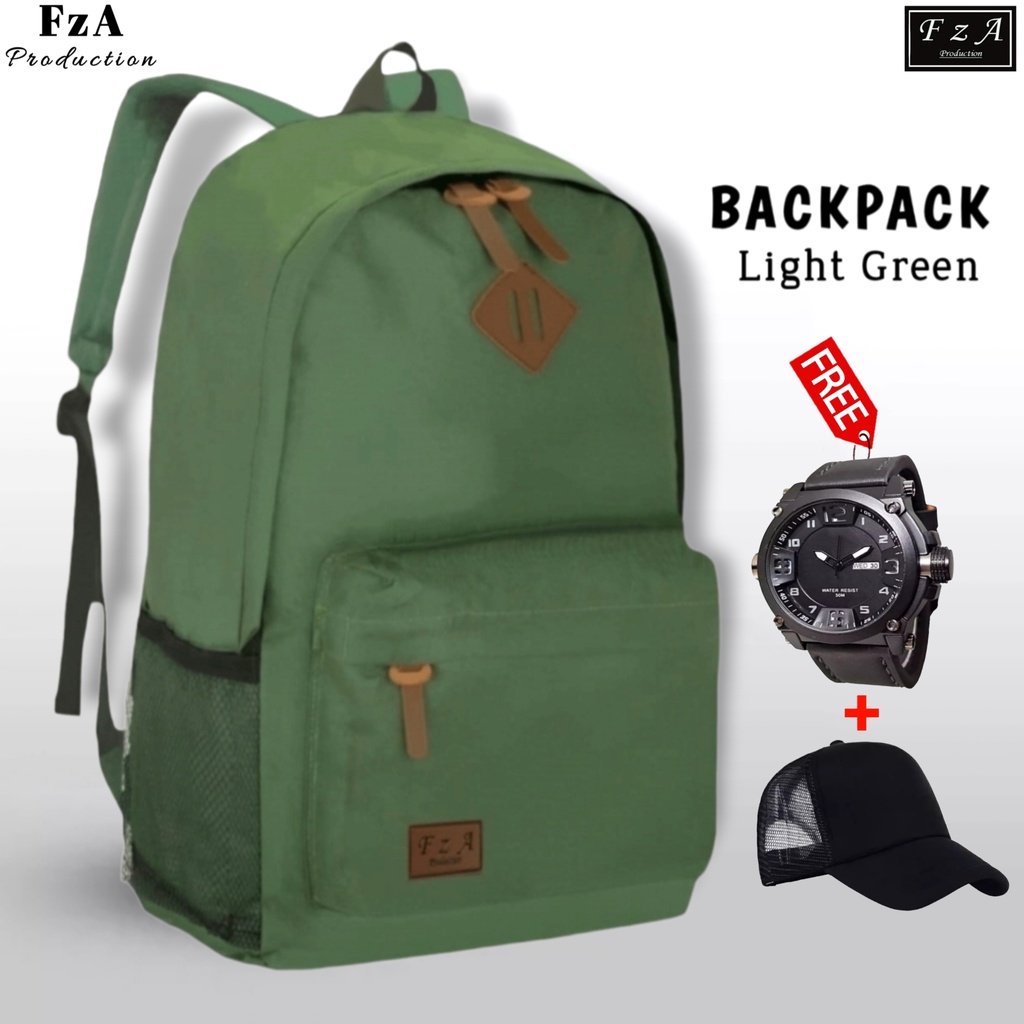 FzA Official - Tas Ransel Gendong Laptop Distro Sekolah Kuliah Pria Wanita Backpack Murah Original Tas Punggung Laptop - LGNQT