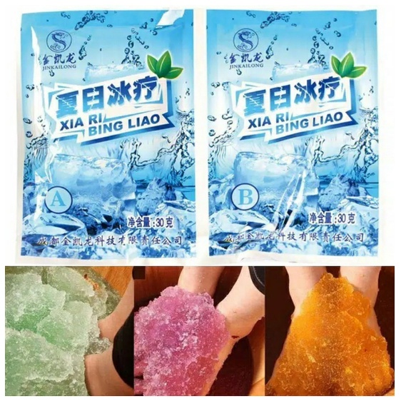 Jelly Foot Spa Pedicure / Jelly Detox Treatment Penghilang Bau Kaki