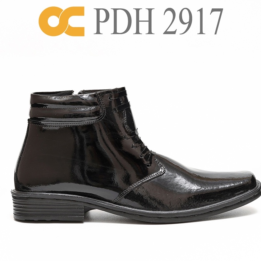SEPATU PDH TNI SECURITY BAHAN KULIT ASLI PDH 2917