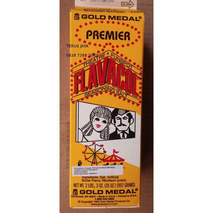 

Flavacol Garam Rahasia Popcorn di Bioskop Bioskop