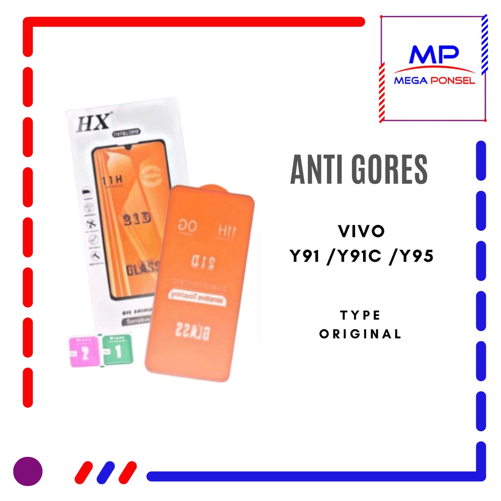 Anti Gores Vivo Y91 / Anti Gores Vivo Y91C / Anti Gores Vivo Y95 HX 21D Full Screen