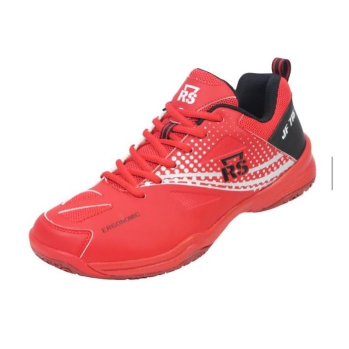 {MentariStore} Sepatu Badminton RS JF 715 Original  Reinforce speed JF715 - JF715-MERAH 40 Berkualit