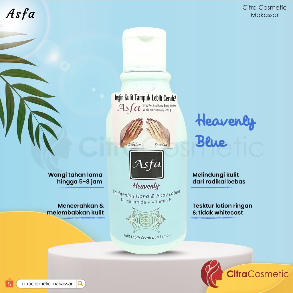 Asfa Brightening Body Lotion Mini 130 Ml Series