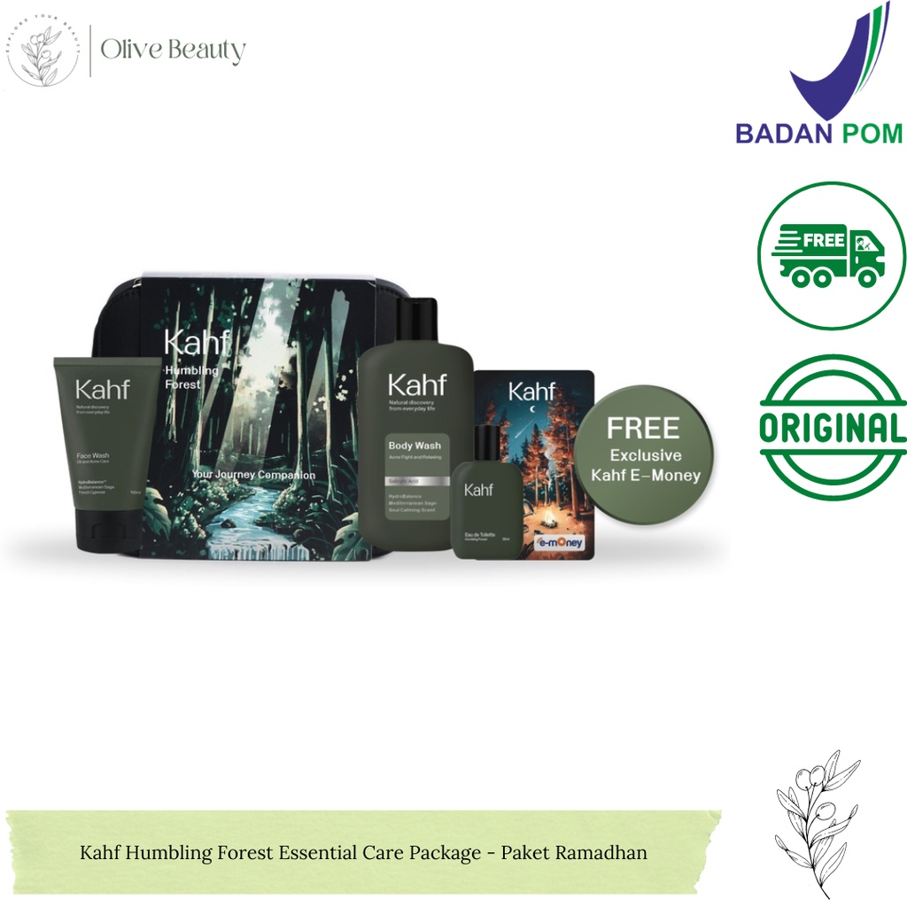 Kahf Humbling Forest Essential Care Package - Paket Ramadhan