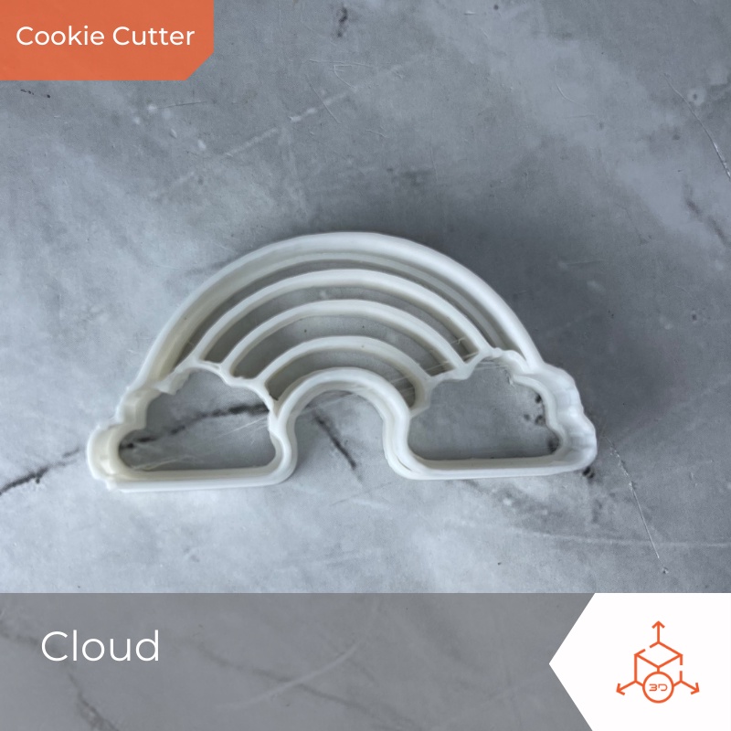Cookie Cutter | Cetakan Kue Fondant | Cetakan Roti Sandwich Cloud Awan