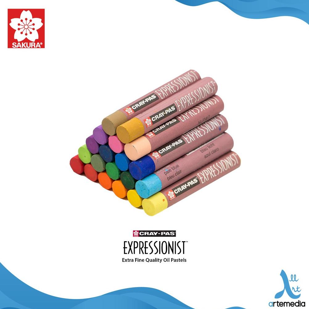 

Krayon Sakura Cray-Pas Expressionist Color Oil Pastel Crayon
