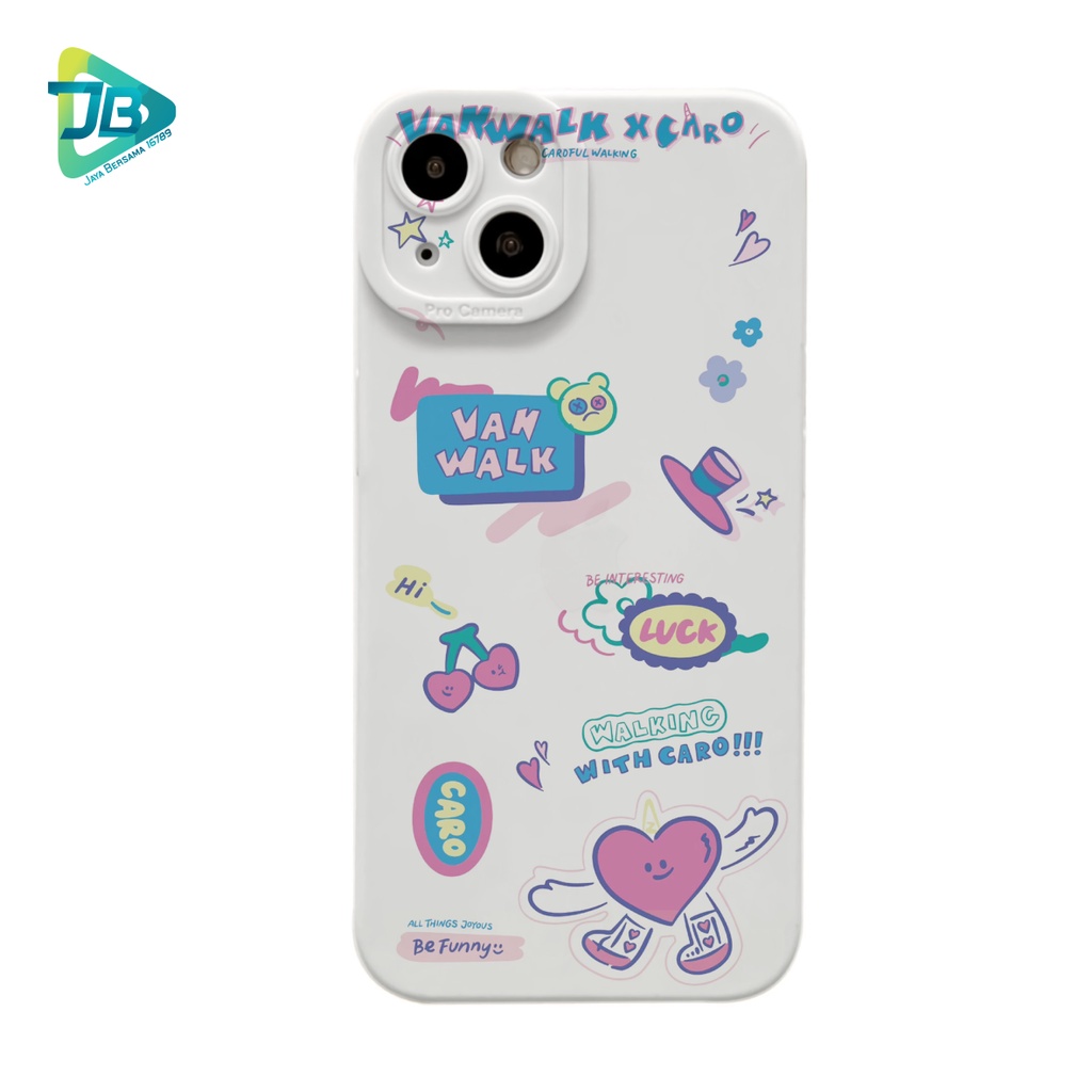 CUSTOM CASE SOFTCASE SILIKON PROCAMERA VAN WALK CUSTOM VIVO Y12 Y15 Y17 Y16 Y12S Y20 Y21S Y91 Y93 Y95 Y91C Y1S Y22 Y35 V25 V25E JB7765