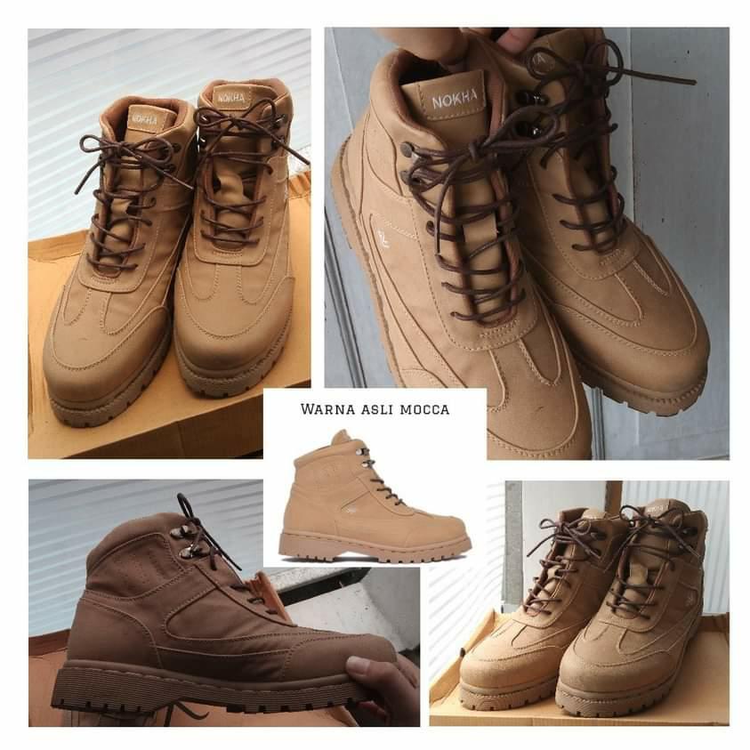 Preloved Nokha Boots Azka Mocca Ukuran 39