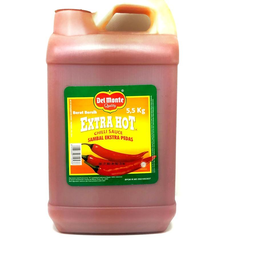 

➢ DELMONTE SAUS SAMBAL GALON EXTRA HOT 5,5KG ➥