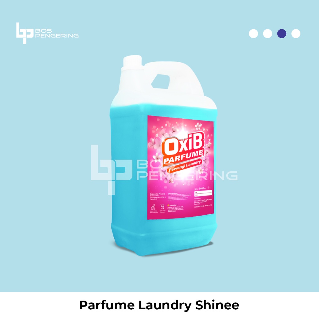 Pewangi Pakaian Laundry Parfume Baju OxiB Aroma Shinee 5 Liter Segar