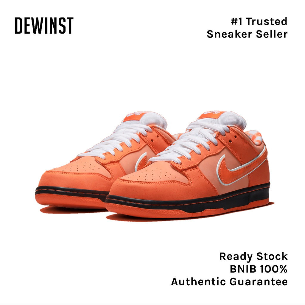 SB DUNK LOW CONCEPTS "Orange Lobster" BNIB RESMI ORIGINAL