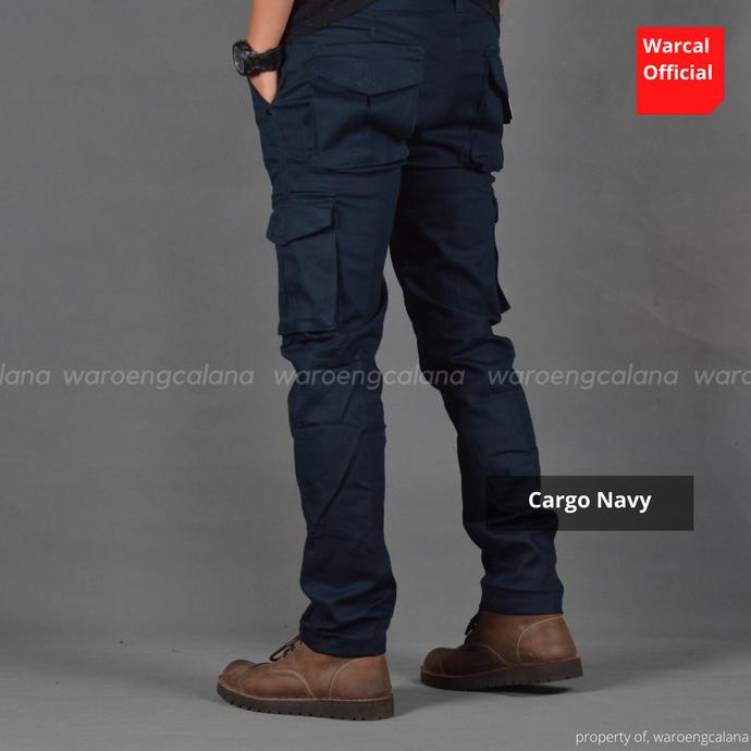 Malmo Celana Cargo Panjang Navy
