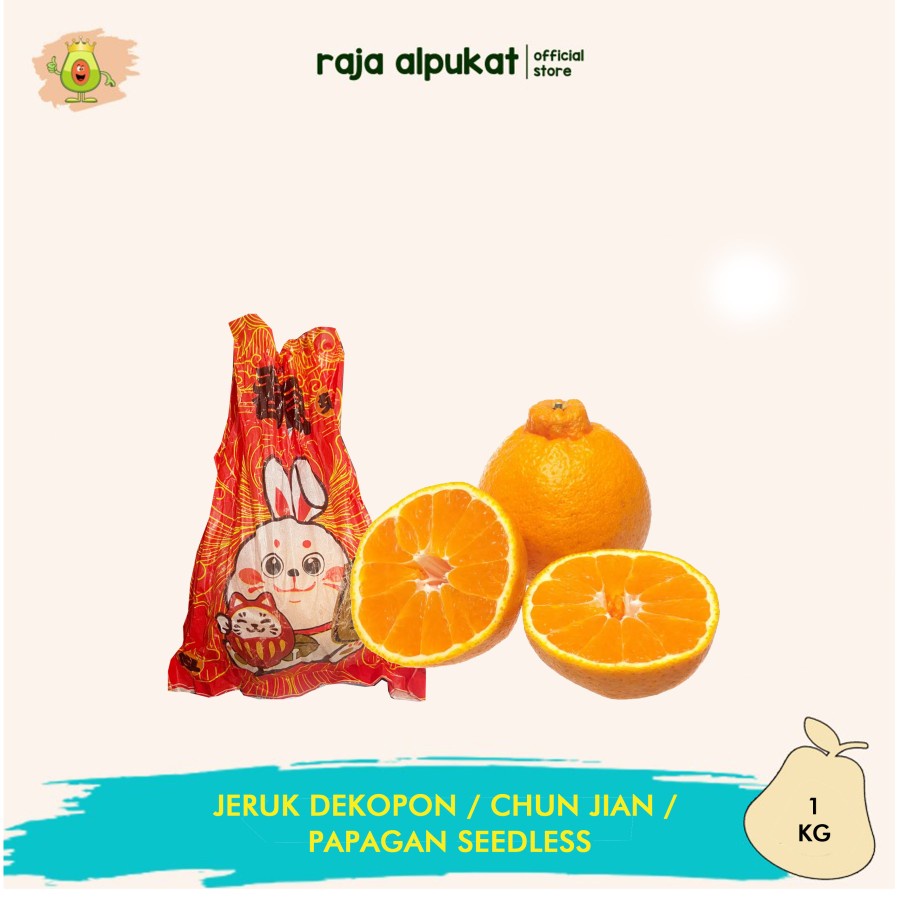 

Jeruk Sultan Dekopon / Papagan/ Chun Jian Seedless