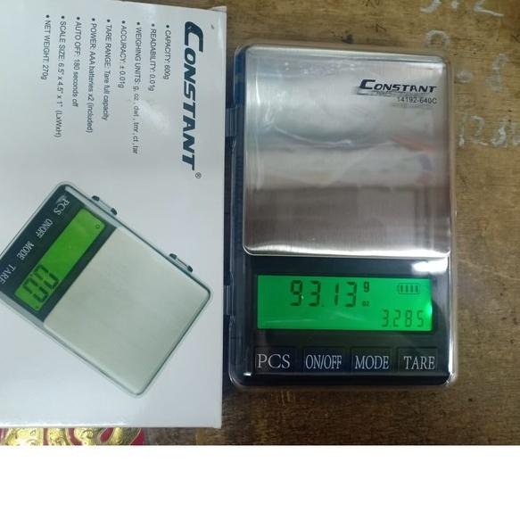 ➫ ORIGINAL Timbangan Emas Digital Constant LED 640C Compact ✦