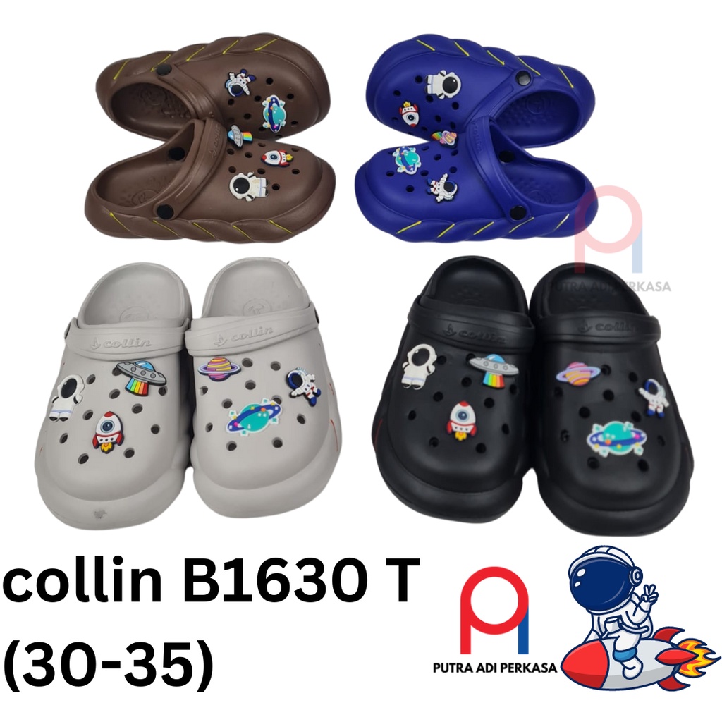 Sandal Baim Anak Laki Model Jibbitz Astro EVA Collin B6130 T